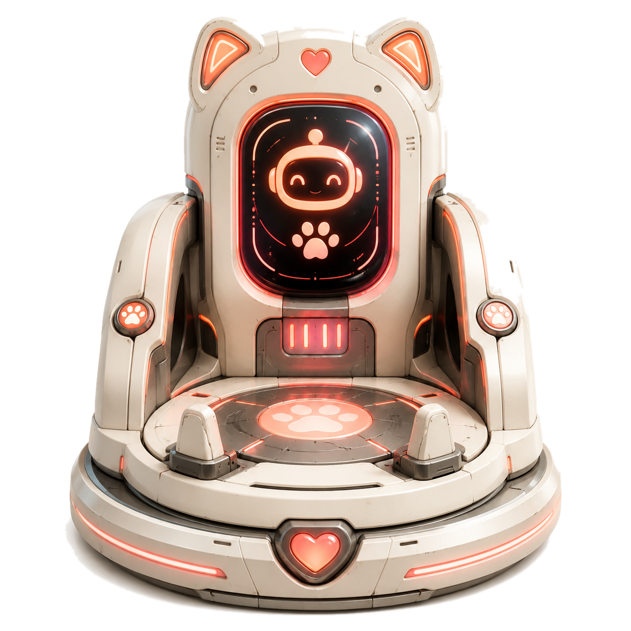 Cozy robot docking station