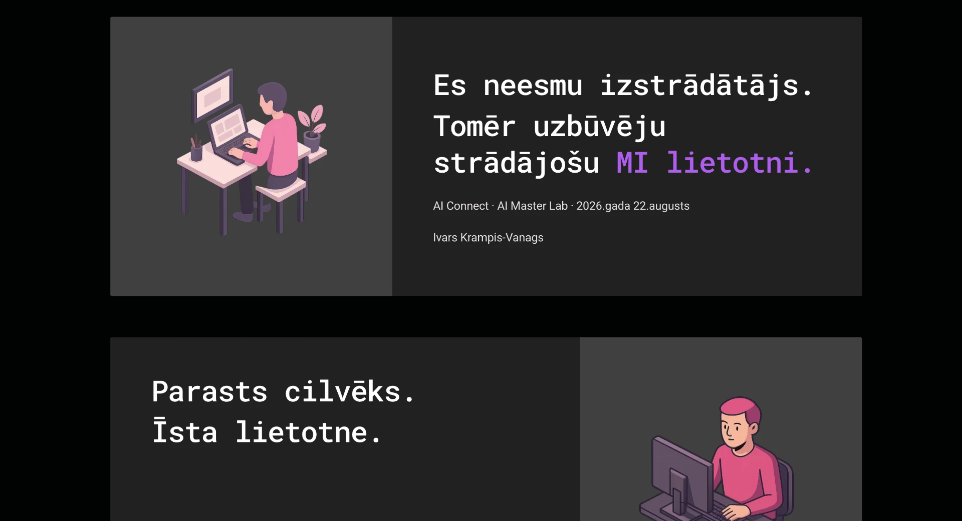 Ivars Krampis-Vanags — first slide preview