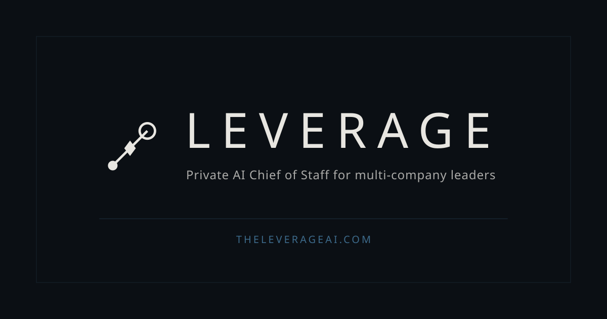Leverage AI
