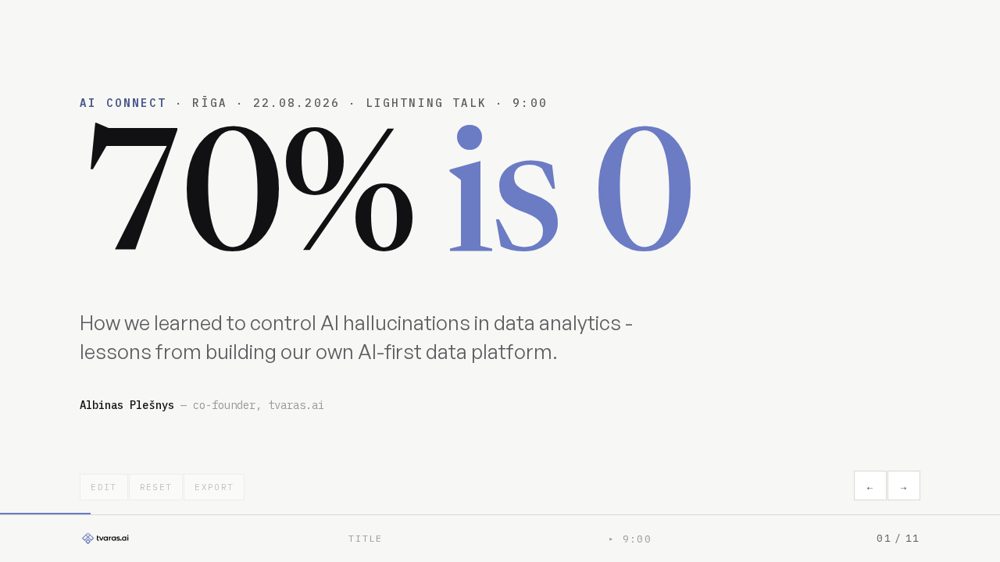 Albinas Plėšnys — first slide preview